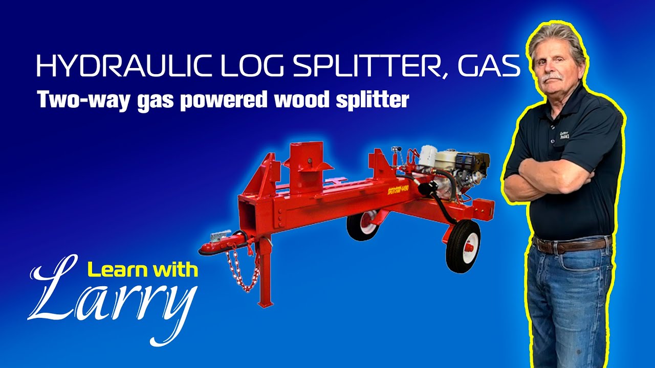 Gas Hydraulic Log Splitter | Powerful Firewood Splitting Made Easy