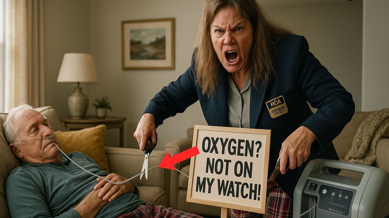 Karen Entered Home Without Permission and Cut the Oxygen Line Didn’t Know  Whole Thing Was On Camera