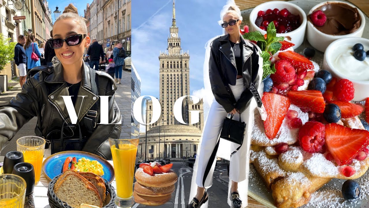 Vlog: weekend w Warszawie i Poznaniu, majówka, pyszne jedzonko