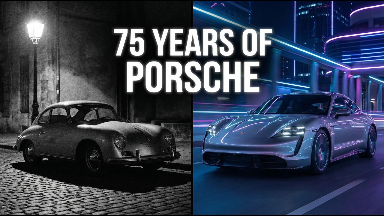 Эволюция Porsche — от послевоенной мастерской к электрическому будущему: от 356 до электрического...