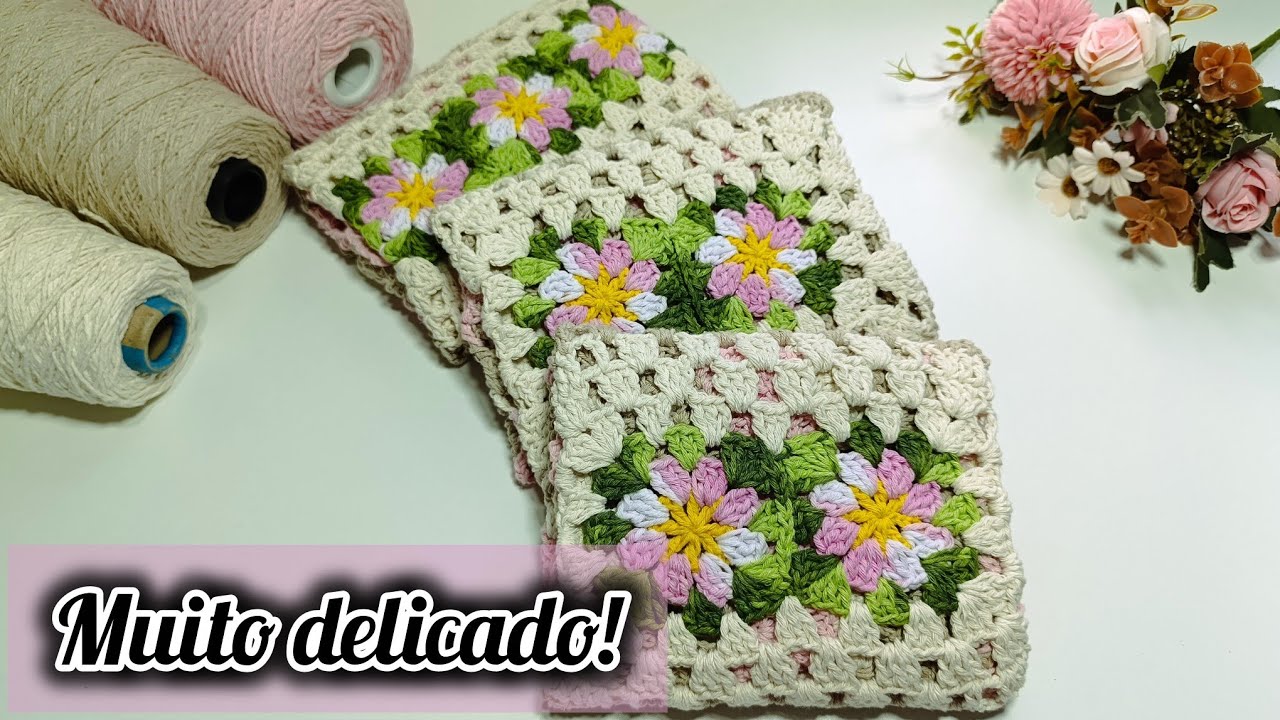 💥INCRÍVEL COMO ESSA COMBINAÇÃO DE CORES FICOU PERFEITA #produçãodecroche  
