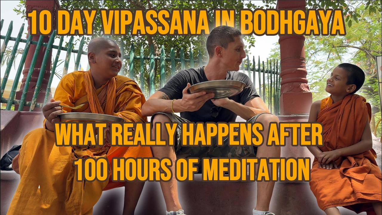 Bodhgaya  | The TRUTH about  Vipassana| My 10-Day Silent Retreat in India