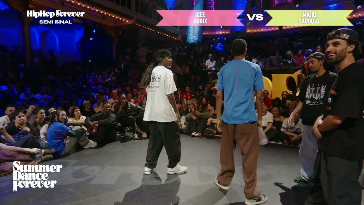 Icee & Rubix против Majid & Sapoo ZL ПОЛУФИНАЛ Hiphop Forever | Summer Dance Forever 2025