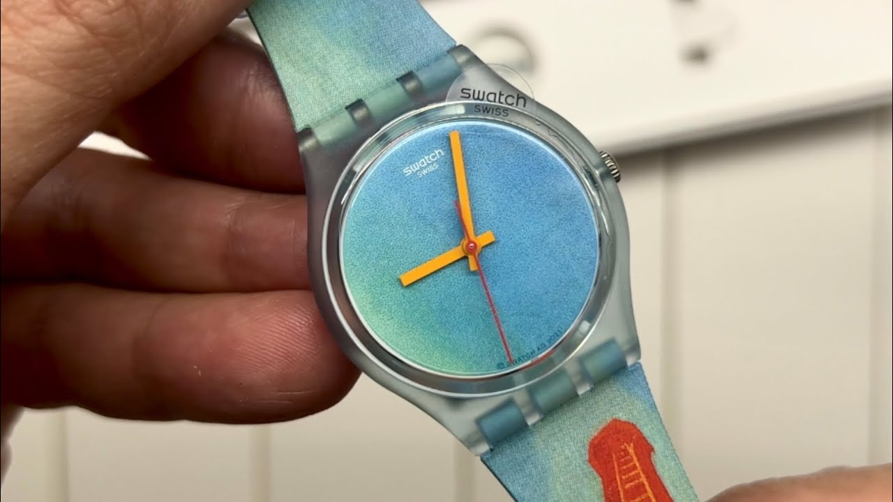 A Few Fair Watches - Swatch X Centre Pompidou Eiffel Tower by Robert Delaunay