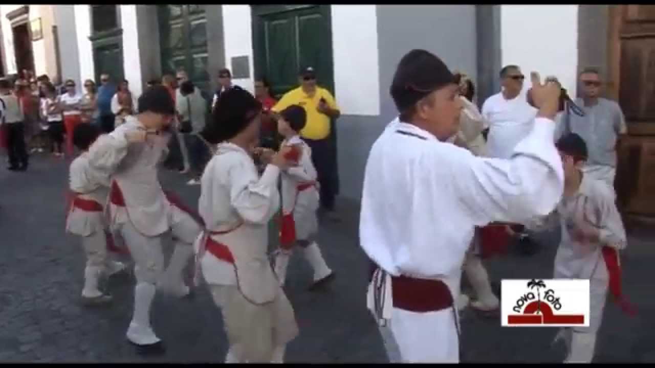 Romería de subida del trono, 01/08/2015 castañuelas de Breña Alta