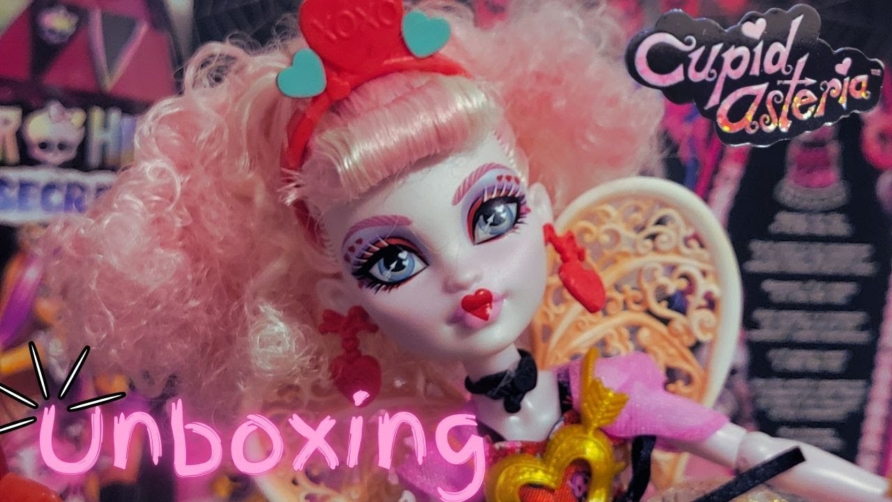 CUPIDO G3 CUPID ASTERIA MONSTER HIGH UNBOXING & REVISION | #enespañol #monsterhigh #cupid