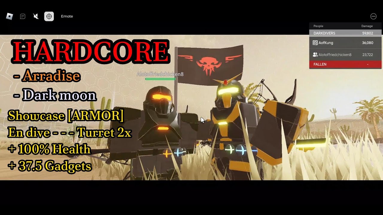 DARKDIVERS - HARDCORE - En dive [MAX LEVEL]