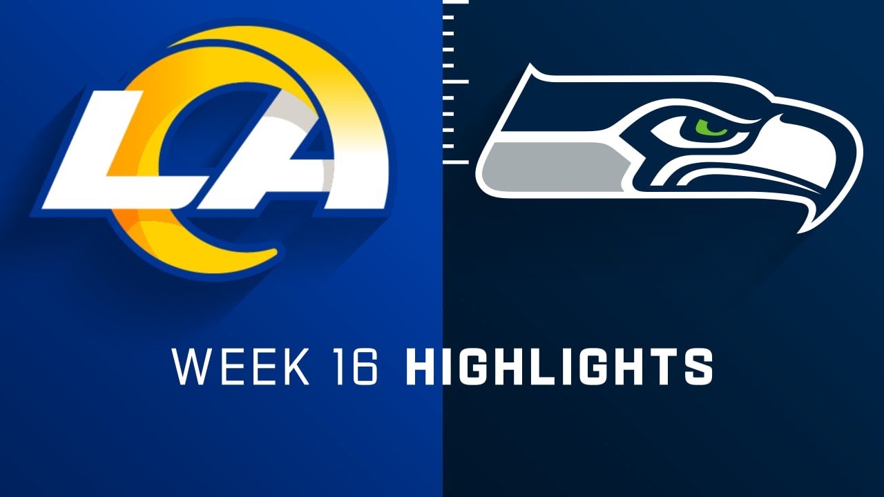 Seattle Seahawks vs Los Angeles Rams 2025 Week 16 Highlights