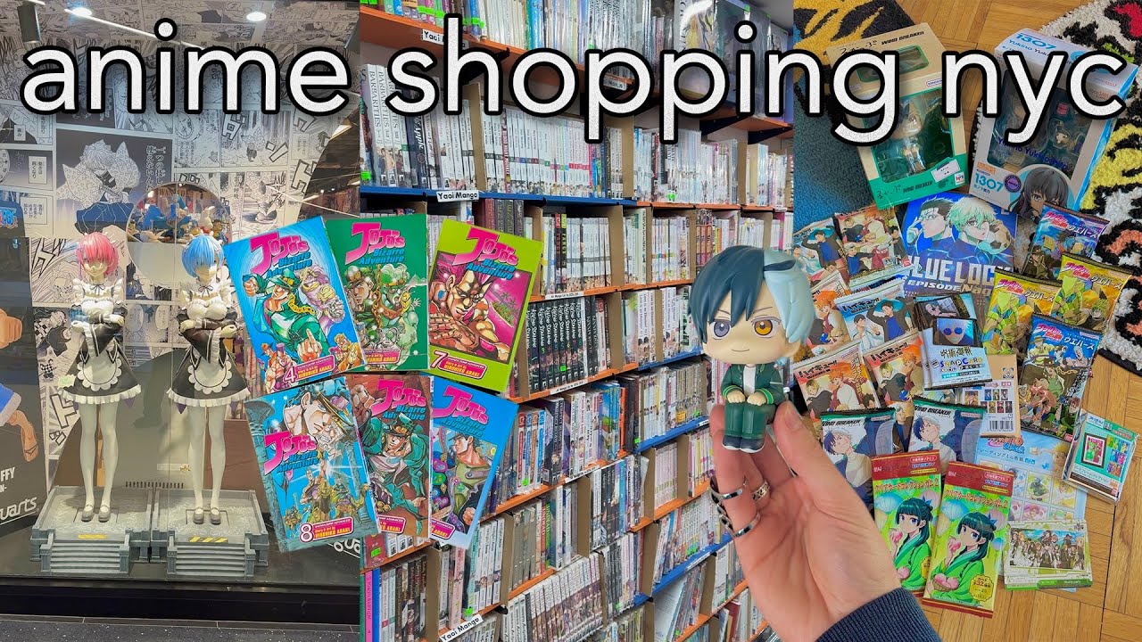 anime shopping nyc: lookup figure, blindboxes, manga 📚