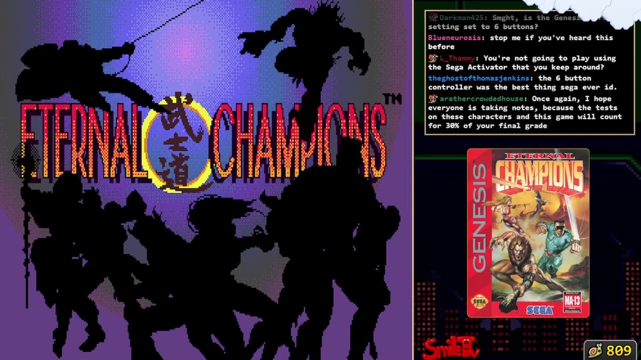 Rating the Worst Genesis Games - Eternal Champions
