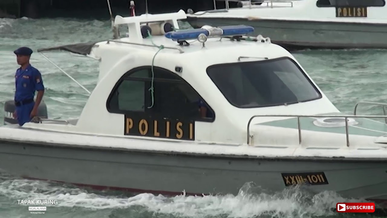 AKSI....!! KONVOI PARADE KAPAL PATROLI POLAIRUD DI LAUT LEPAS