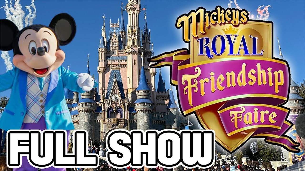 Mickey's Royal Friendship Faire Cinderella Castle Stage Show