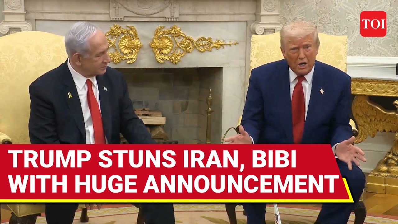 FULL: 'Iran In Big Danger': Trump Reveals Date & Day Of WAR, Stuns Netanyahu & Khamenei?
