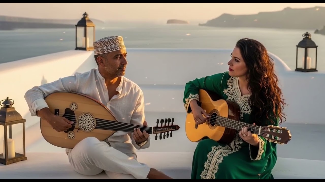 Andalusian Chill | Spanish Guitar & desert Oud – Best Flamenco Fusion for Relaxation