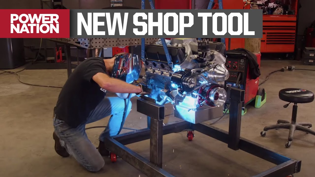 Fabricating & Assembling a Running Engine Stand - Carcass S3, E17