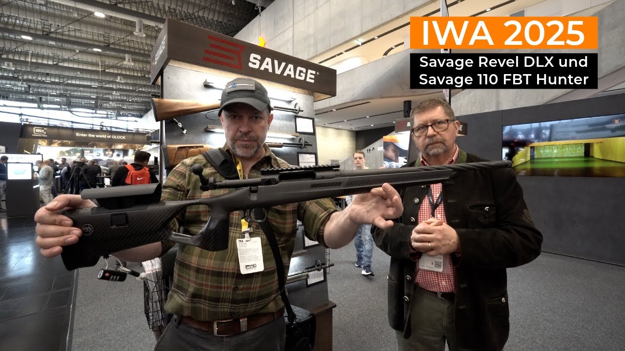 IWA 2025: Unterhebelrepetierer Savage Revel DLX und preisgünstige Savage 110 FBT Hunter