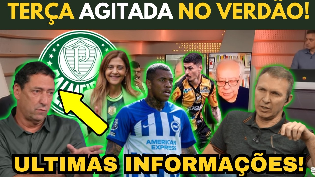 SAIU AGORA!! IGOR JULIO NO PALMEIRAS?! INFO QUENTE DIRETO DO CT! MOVIMENTAÇÃO PESADA NOS BASTIDORES