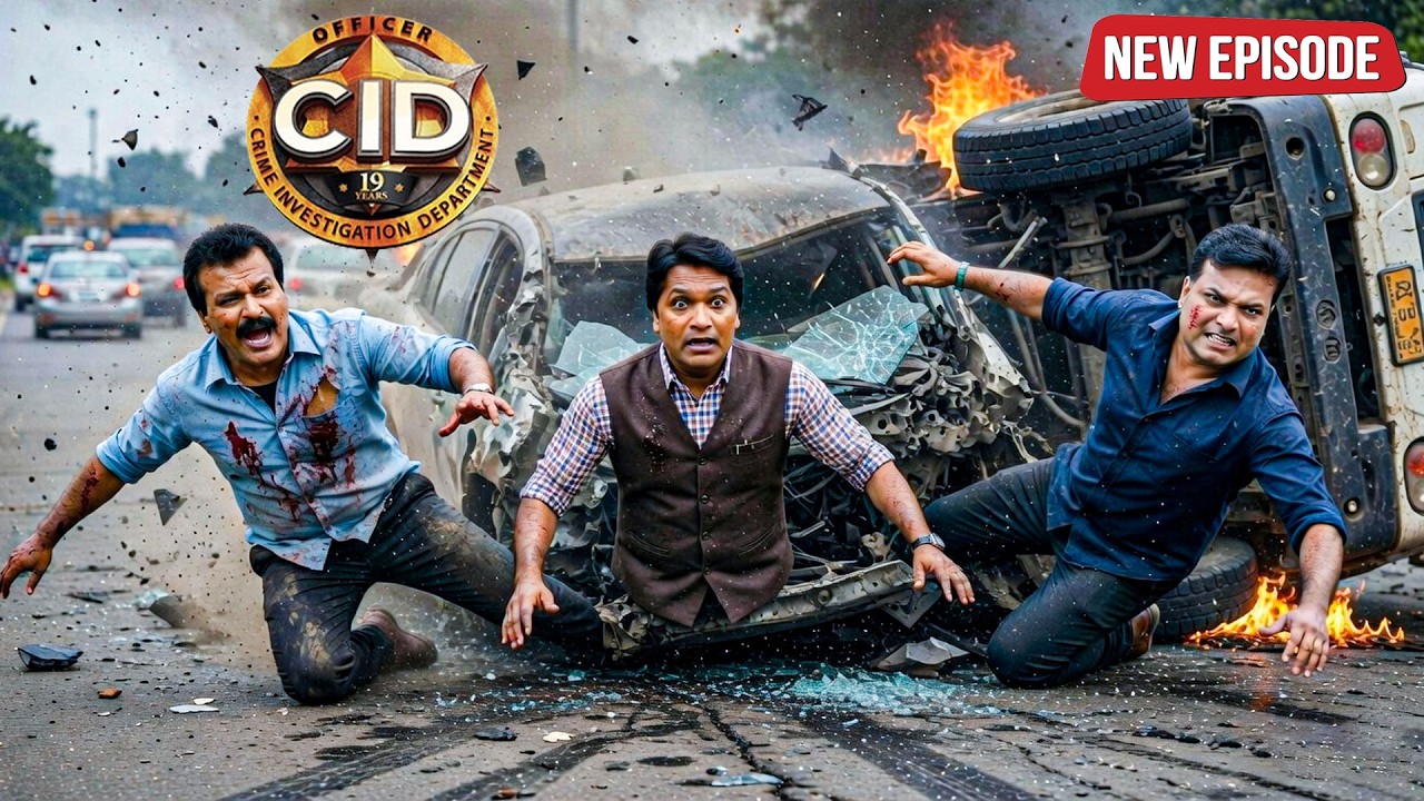 अभिजीत, दया और फ्रेडी पर बीच सड़क हमला – क्या ये हादसा था या साजिश? | CID | New Episode 2026