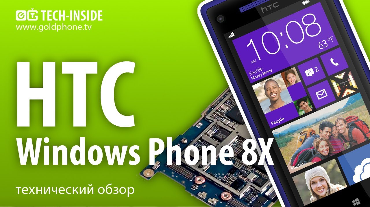 HTC 8X - как разобрать смартфон и обзор запчастей
