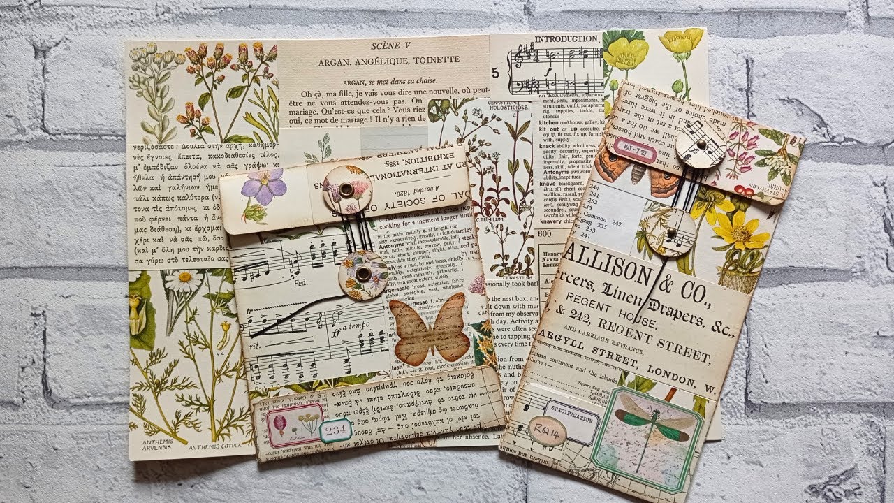 Collage Masterboards Into Policy Envelopes