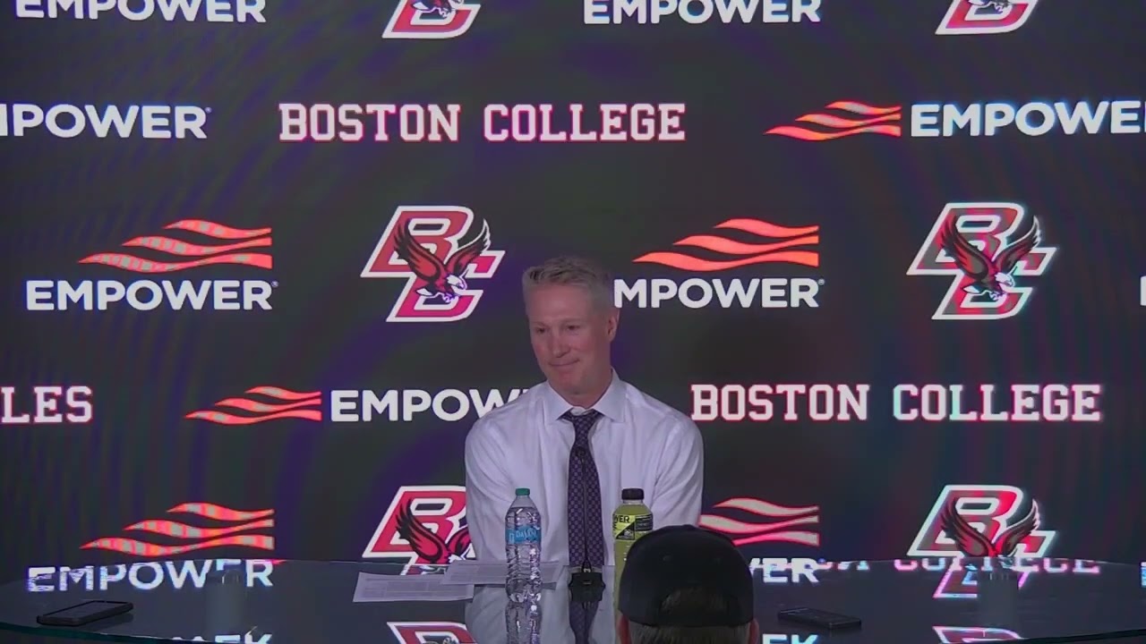 Men's Hockey: Boston University Press Conference (Feb. 28, 2026)