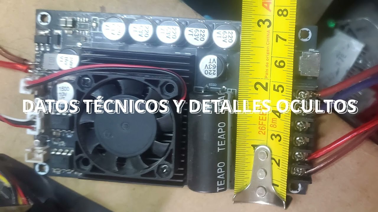 módulo amplificador TPA3255