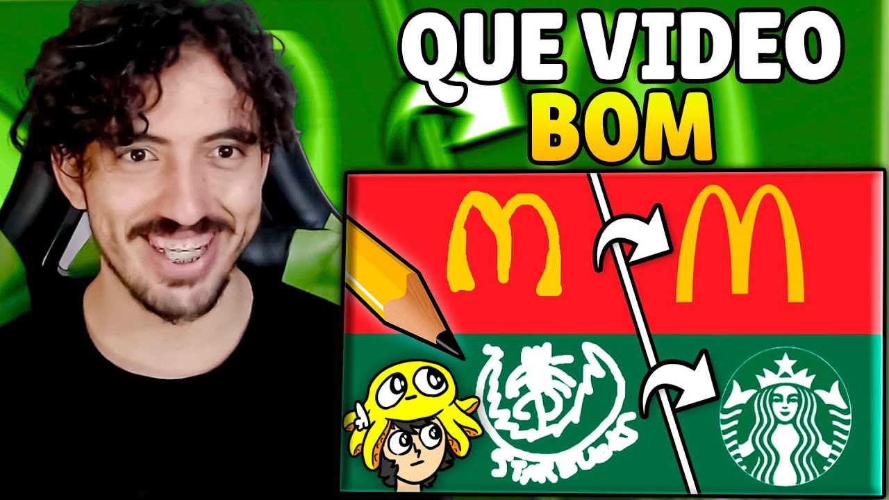 desenhando logos famosas de memória - SAIKO  | Leozin React