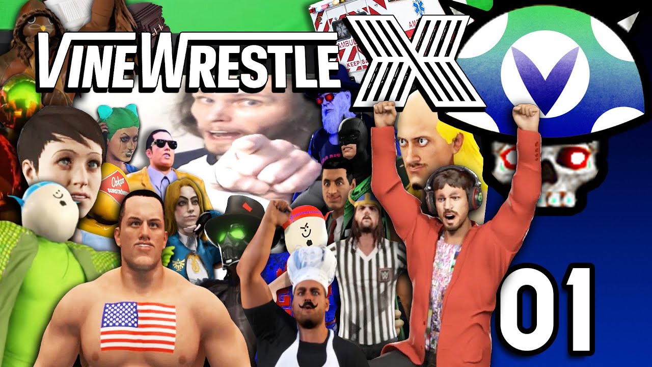 [Vinesauce] Joel - Vinewrestle X 2025 ( Part 1 )