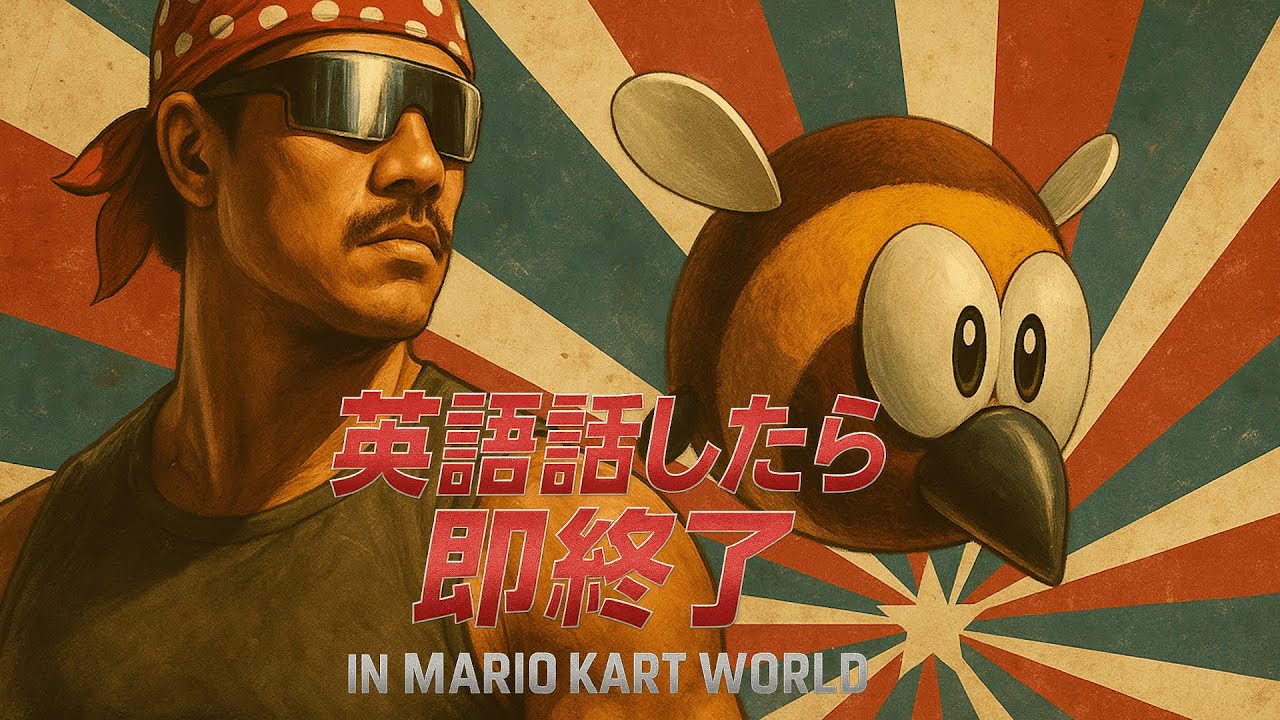 英語話したら即終了マリオカート