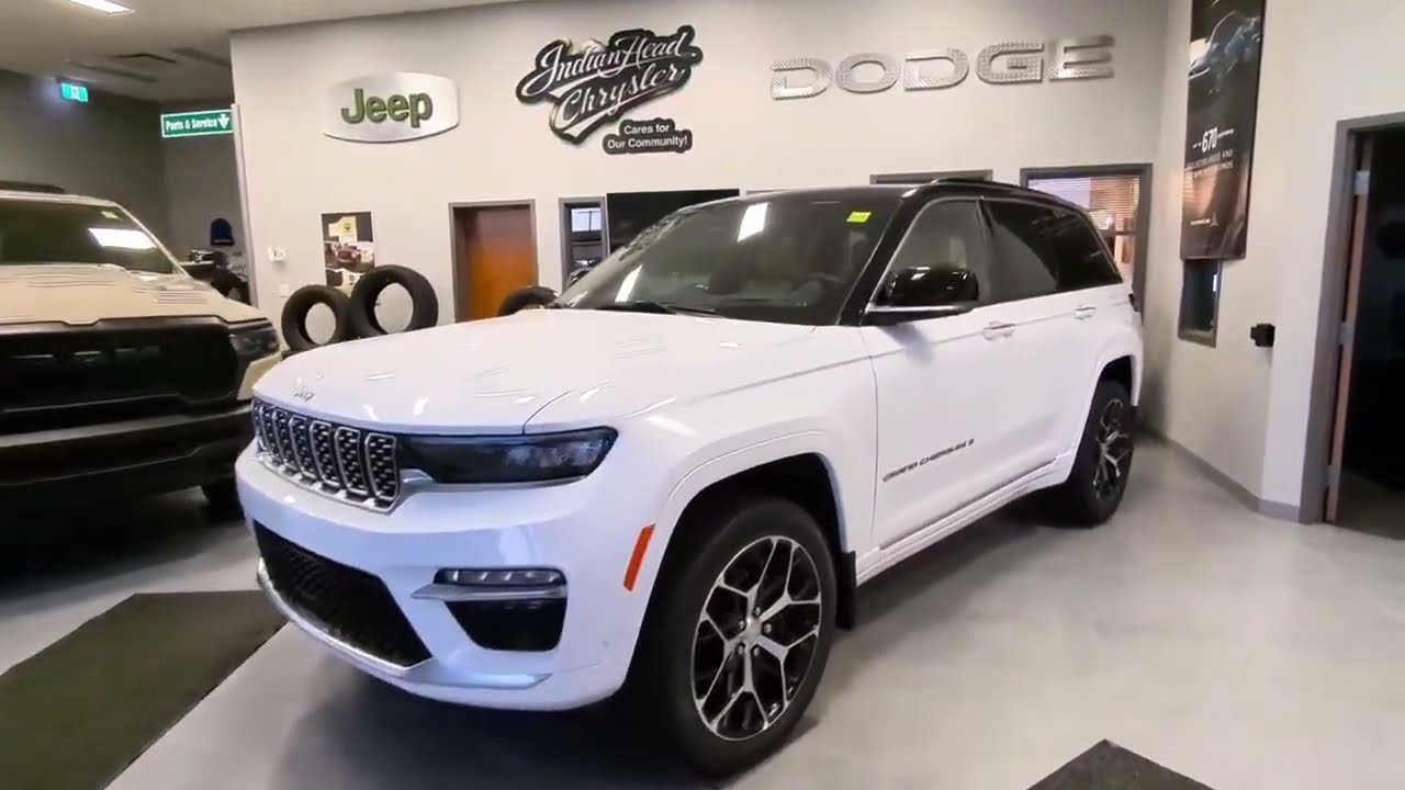Присмотритесь повнимательнее к этому Jeep Grand Cherokee Summit Reserve 2025 года!