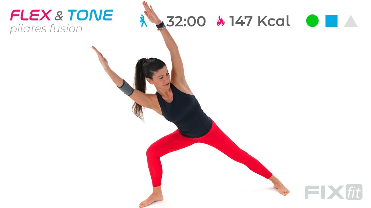 Pilates Fusion: Esercizi Di Tonificazione Per Gambe e Glutei