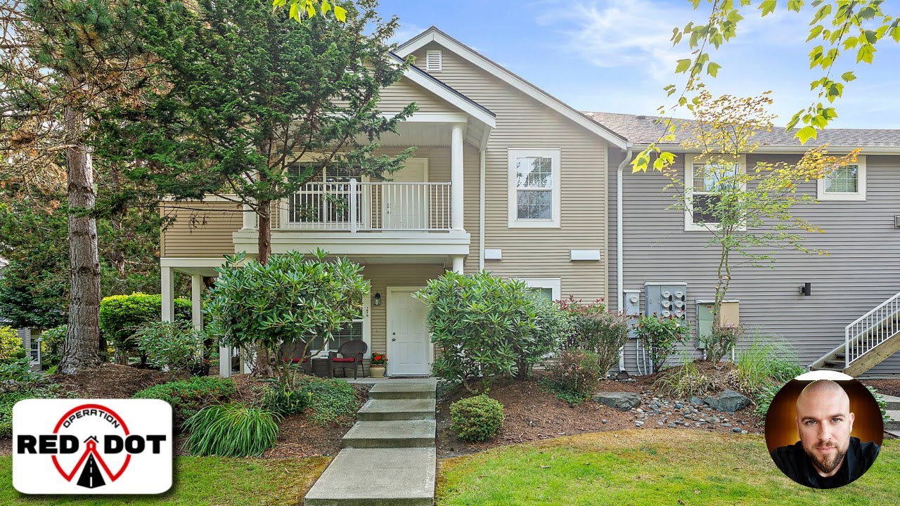 Charming 2 Bed Condo in DuPont | Fresh Paint, Gas Fireplace & Garage!