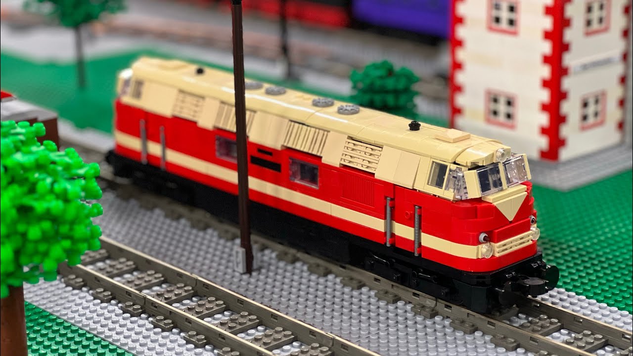 LEGO BR 118 119-7 8w MOC Die Dicke aus Babelsberg V180 der Deutschen Reichsbahn