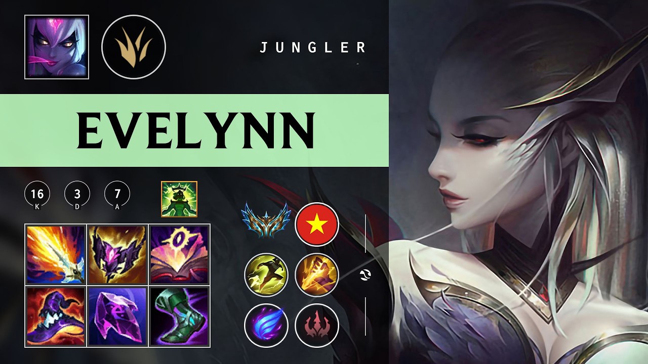 Evelynn Jungle vs Graves - VN Challenger Patch 26.04