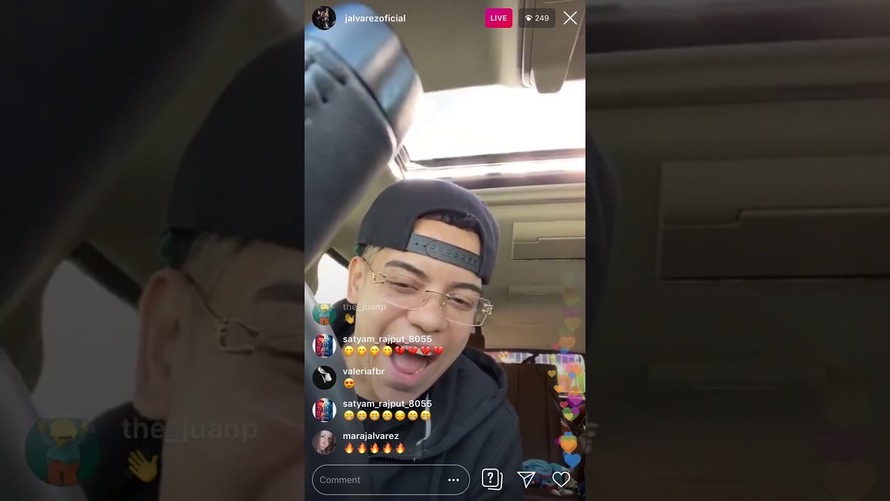 J Alvarez tocando música nueva en #Instagram #Live