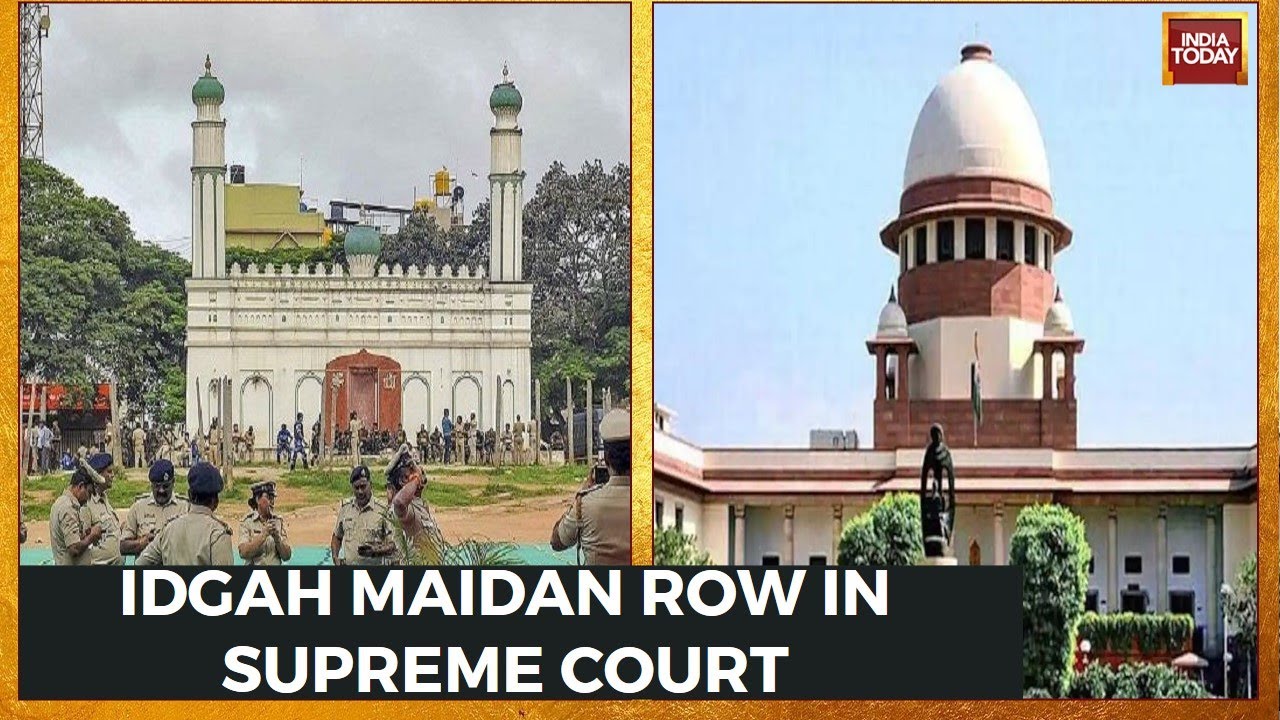 Supreme Court Hearing Begins In Bengaluru Idgah Maidan Row; Kapil Sibal Represents Waqf Board