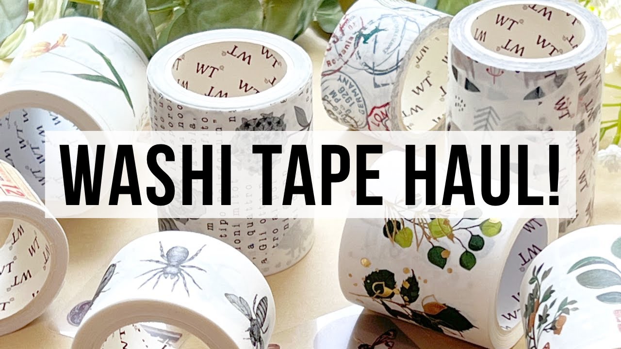 Washi Tape & Sticker Haul! Unboxing a Surprise Package from The Washi Tape Shop - Such Cute Stuff!