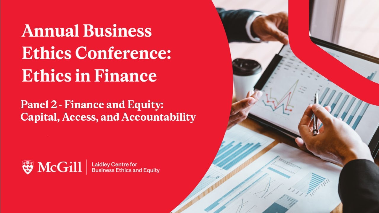 Finance and Equity: Capital, Access, and Accountability | Desautels Faculty of Management