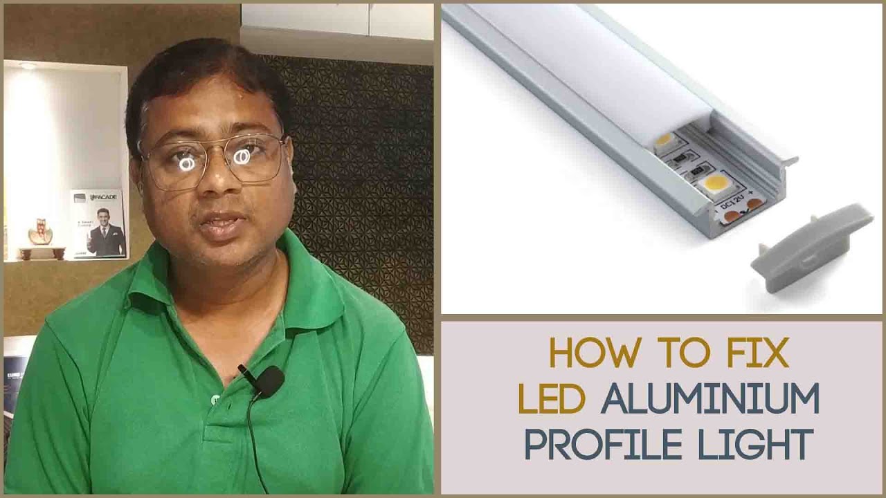 प्रोफाइल लाइट कैसे लगाएं  | HOW TO FIX LED ALUMINIUM PROFILE LIGHT | COMPLETE DETAIL | RISHI JAISWAL