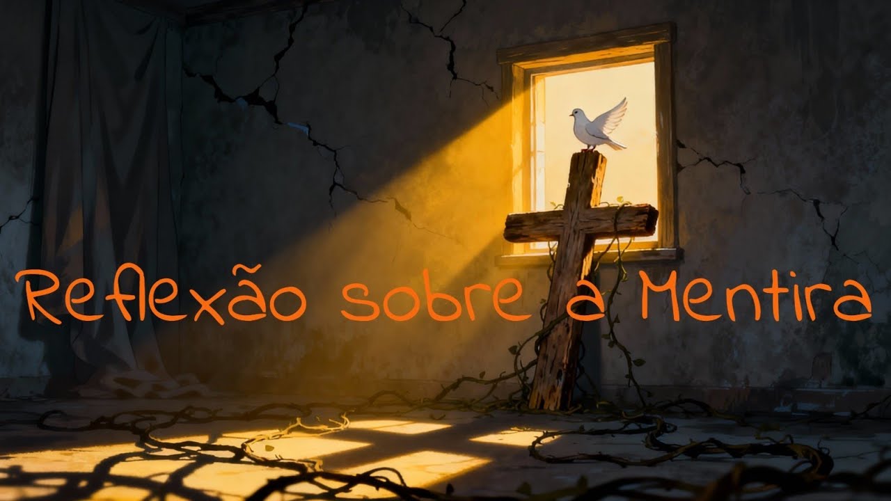 Mentira | Reflexão a luz da Palavra de Deus. #reflexão  #ensinamentoscristãos #fe