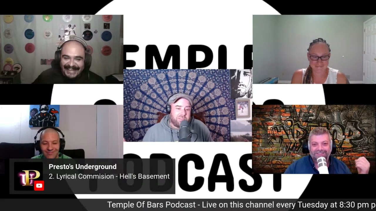 LYRICAL COMMISSION Hell's Basement Temple Of Bars Podcast