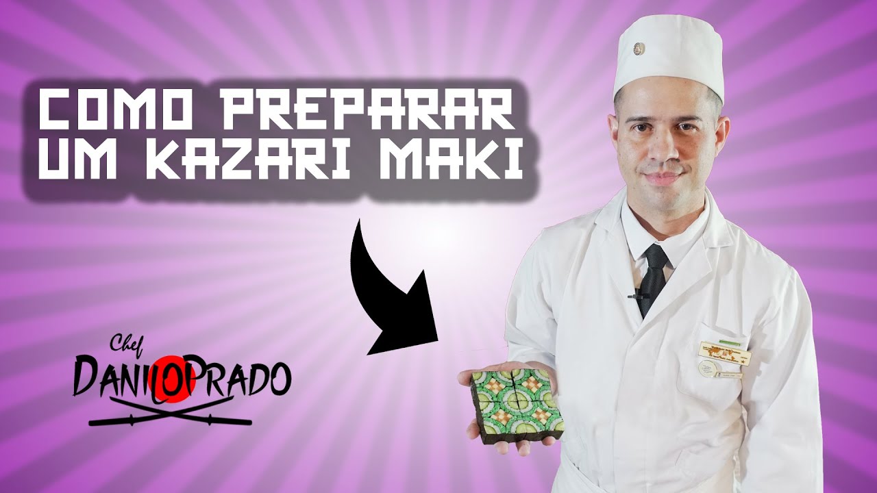 Como fazer um kazari maki passo a passo | como fazer sushi