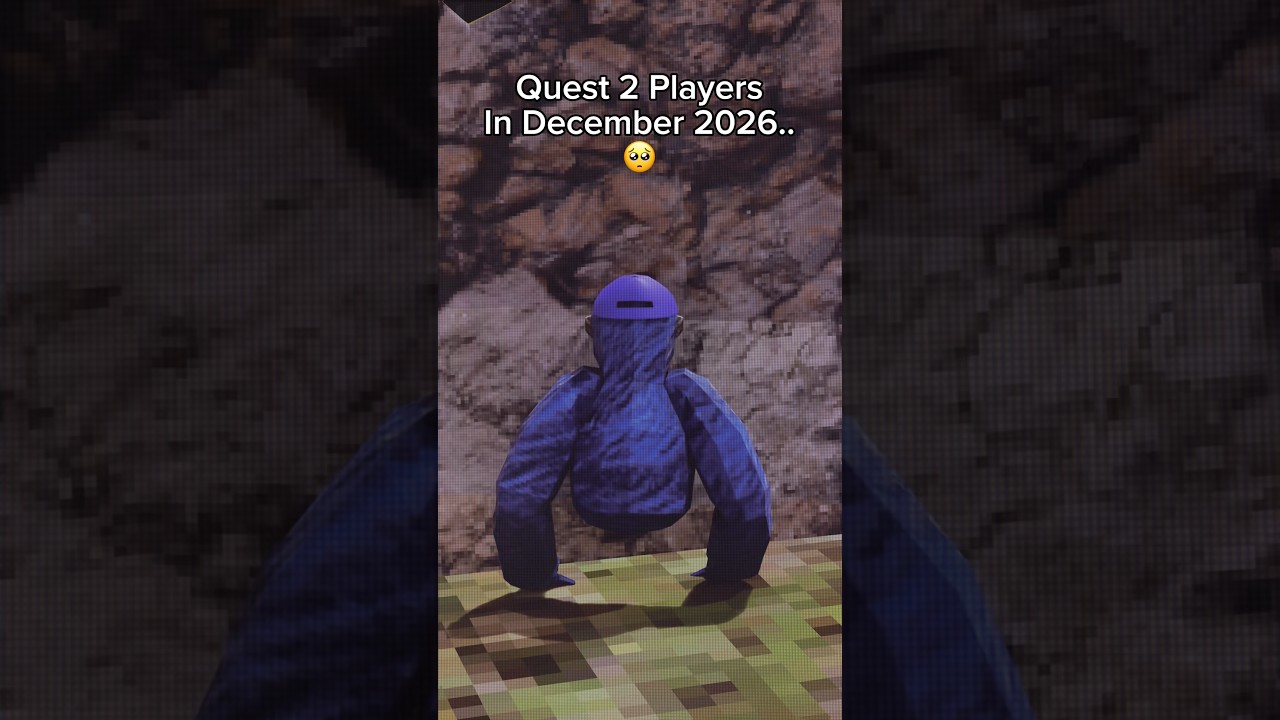 Goodbye Quest 2..😔 #gorillatag #gorillatagquest #godblessyou #edit #quest2 #shorts #viral #fyp