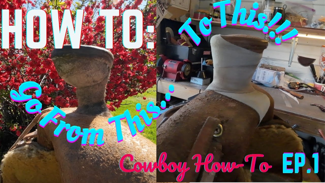 How to Build Up a Saddle Horn with Bondo