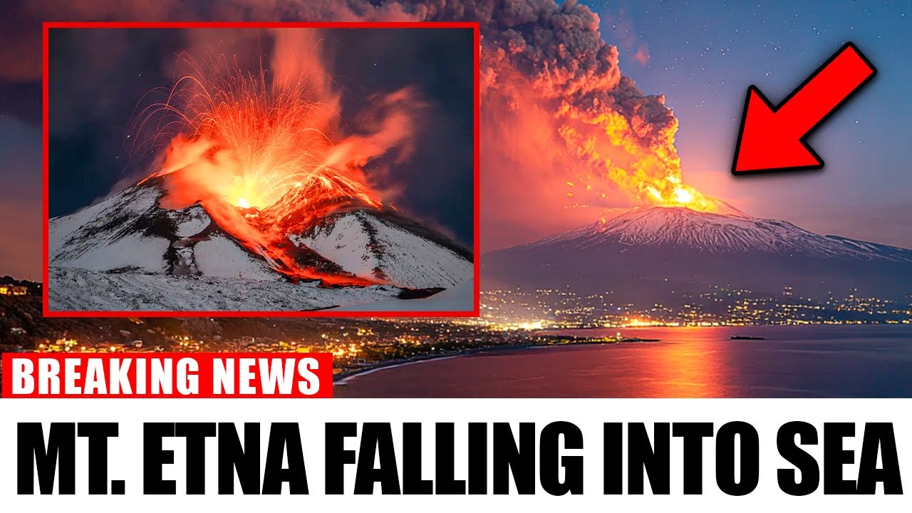 1 MIN AGO: Mount Etna Is Sliding Into the Sea &mdash; 
