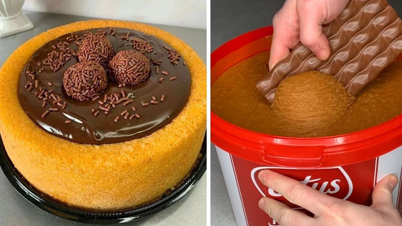DIY Cake Decorating To Impress Your Family | Satisfying Chocolate Cake Videos | Tasty Cakes