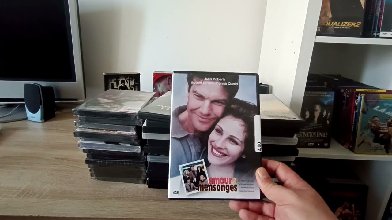 Achat d'un méga lot de DVD Partie 01