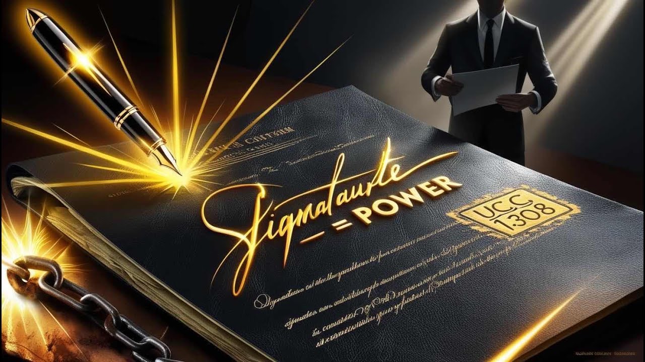 &ldquo;They&rsquo;ve Been Using YOUR Signature Against You | UCC 1-308 Explained&rdquo;