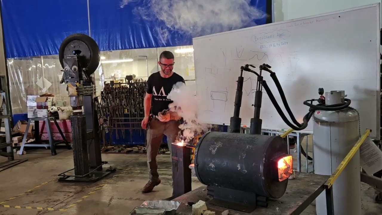 Hand Forged Axe Workshop with Ben Abbott