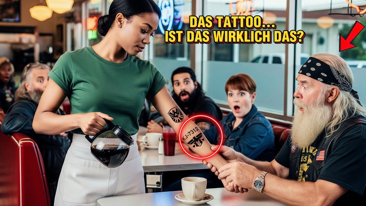 Veteran erstarrt, als er das Tattoo der Kellnerin sieht – Zeichen seiner gefallenen Einheit